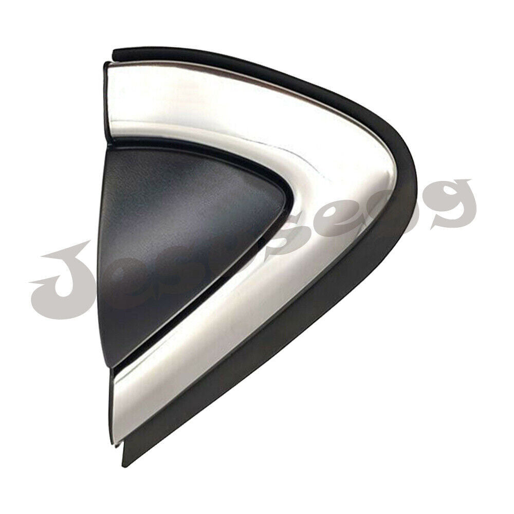 Left Rearview Mirror Finisher Triangle Cover Trim Fender for Honda CRV 2017-2019