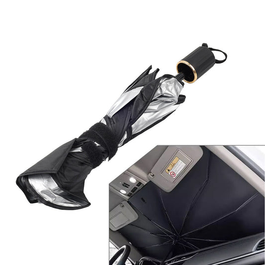 Front Window Sun Shade Visor Cover Car Foldable Windshield Sunshade Umbrella