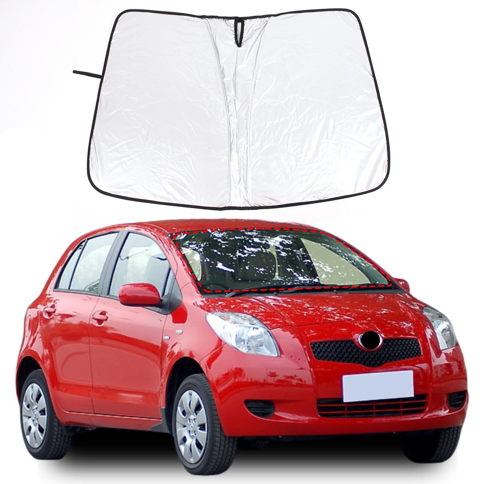 Silver engine start/stop button decorative sticker for Ford Maverick 2022-2023