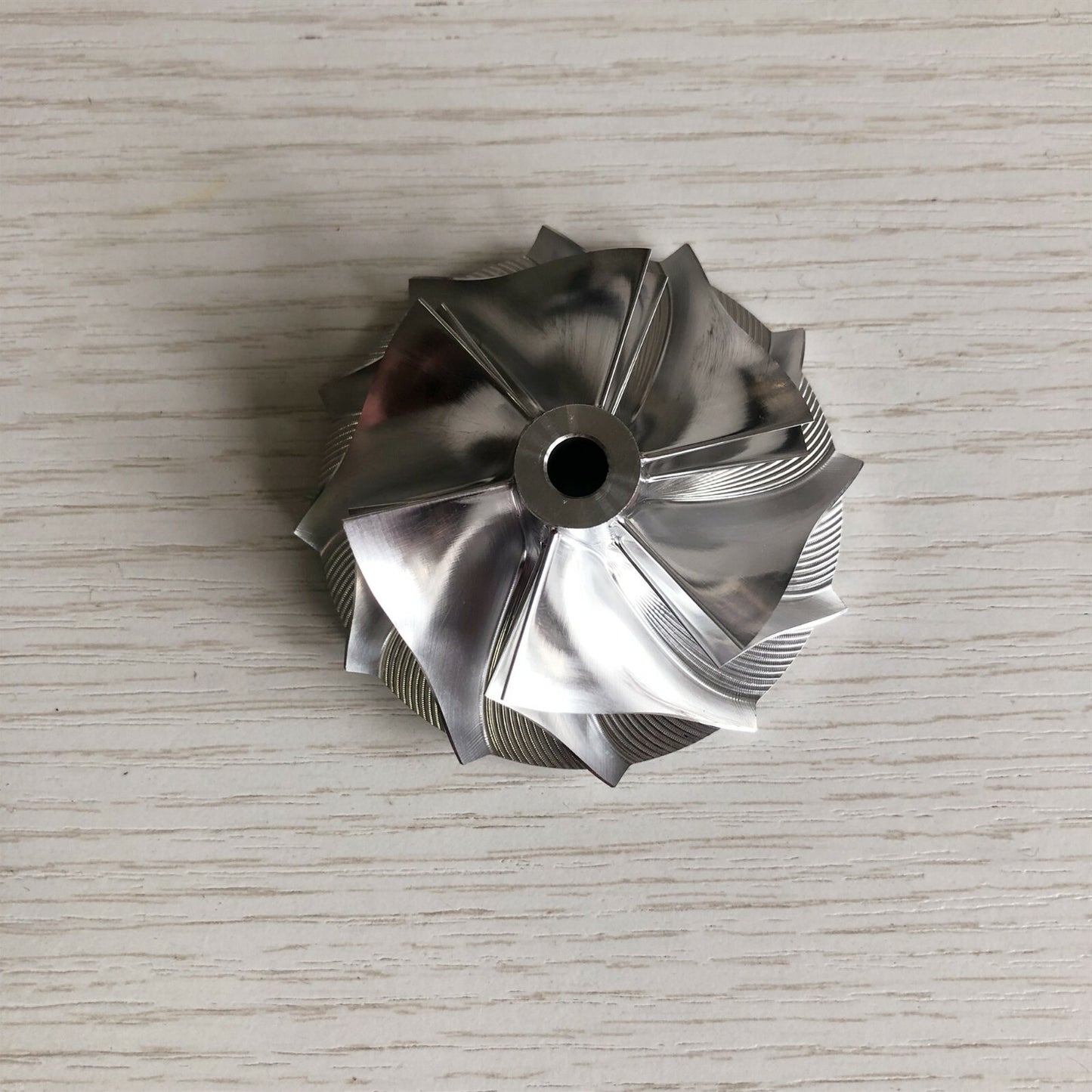 TB25 forward 47.71/60.13 mm 6+6 blade 445436-0005 turbo compactor wheel