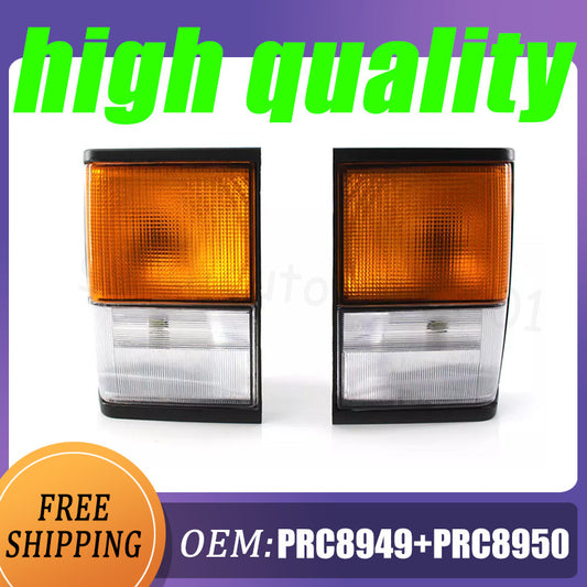 1 L+R front turn signal corner lights are suitable for Land Rover for Range Rover Classic PRC8949