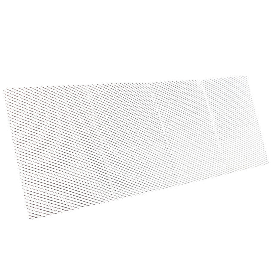 Universal Silver Grille Mesh Cover Aluminium Racing Car Tuning Grill Net 40x13