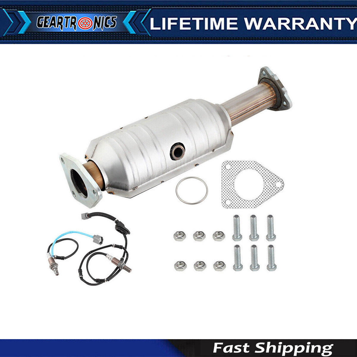 For 03-07 for Honda Accord Catalytic Converter with Up  Downstream O2 Sensor KY