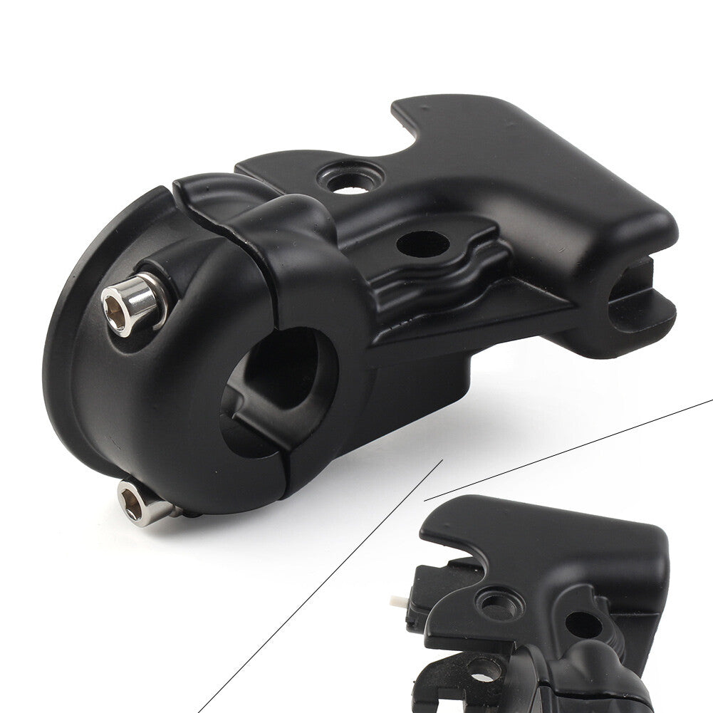 Clutch Lever Mount Bracket Perch Fit for Harley Dyna Street Bob Wide Glide Softail