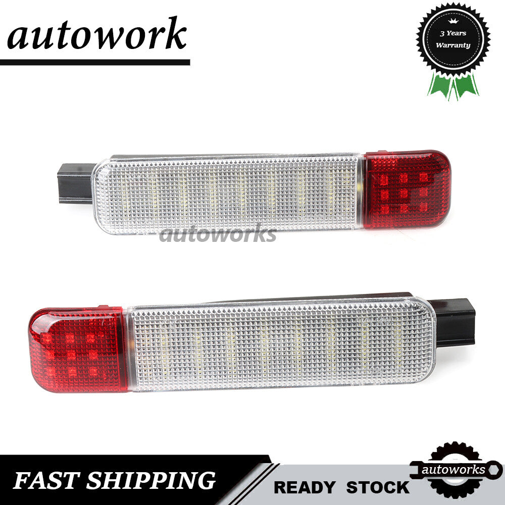 Pair LED Door Courtesy Light for Chevy Silverado Suburban Tahoe for GMC for Sierra for Yukon