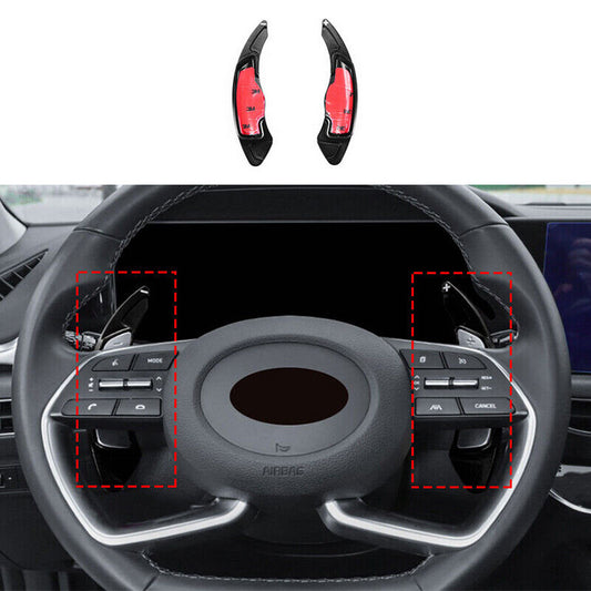 for Hyundai Sonata 2020-2022 Black Steering Wheel Shift Paddle Shifter Extension