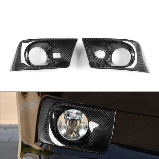 Carbon Fiber Front Fog Light Frame Cover for Subaru Legacy Sedan 2010-2012