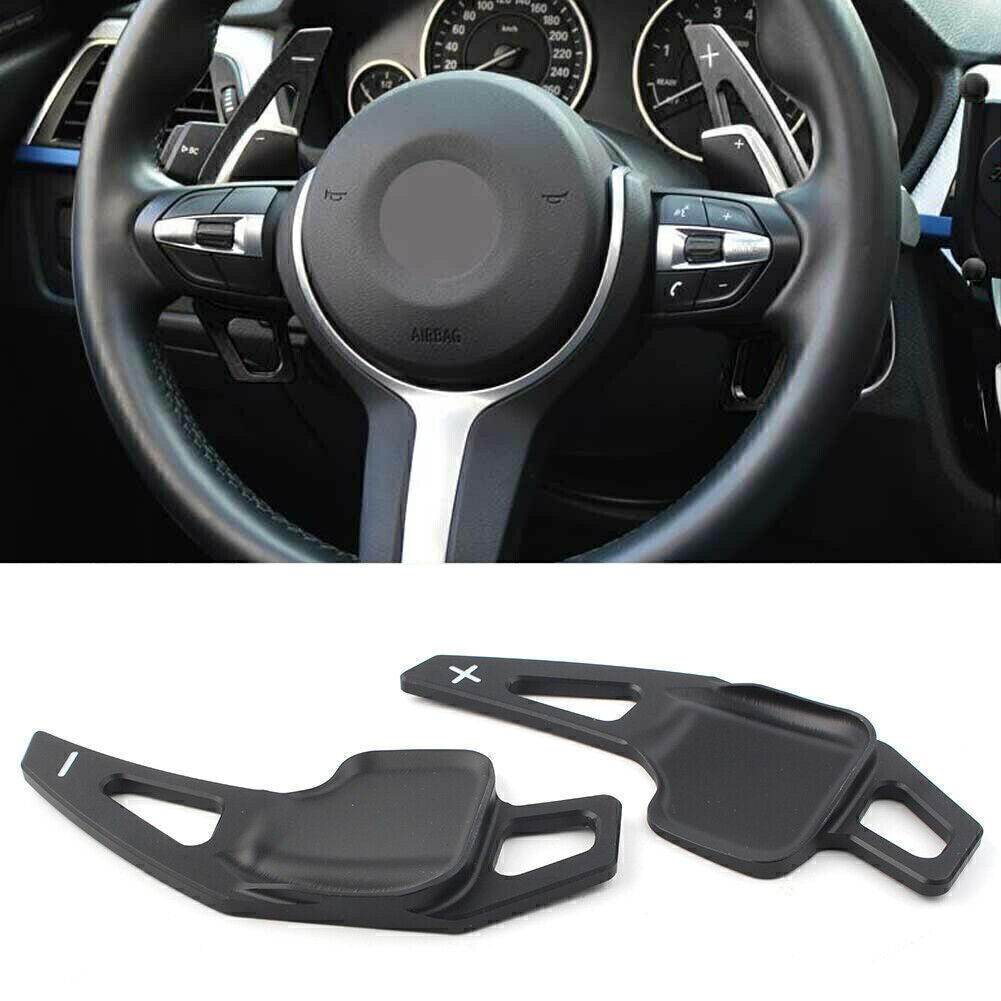 2x Steering Wheel Shift Paddle Shifter Extension Fit for BMW 3 5 Series F10 F30 F80