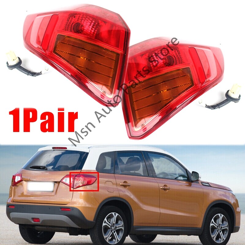 1Pair Rear Bumper Turn Signal Light Tail Light for SUZUKI Vitara 2016 2017 2018