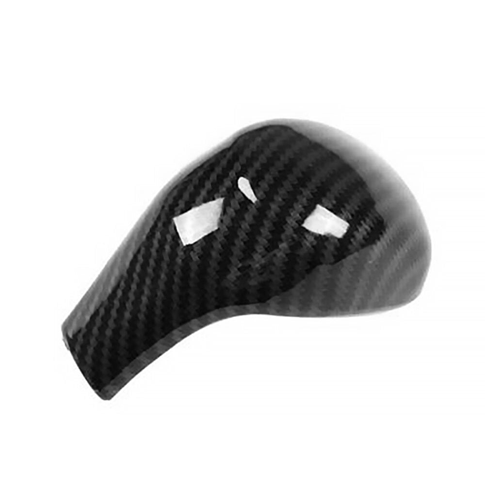 1PC Carbon Fiber Gear Shift Knob Cover Trim for Toyota Tacoma 2016-2020