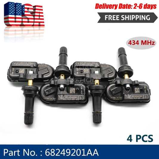 68324960AB 68249201AA 434MHz Tire Pressure Sensor TPMS for Jeep Cherokee for Ram