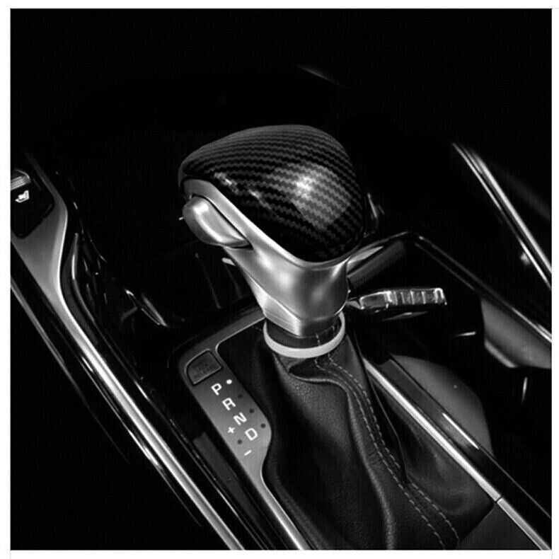 for Kia Sorento 21-23 Carbon Fiber Inner Gear Shift Knob Cover Head Cap Trim 1P