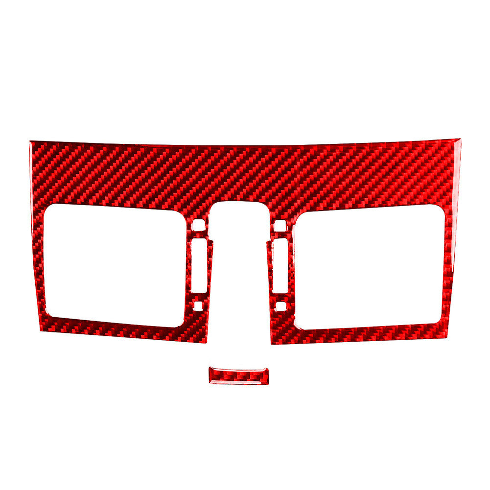 Red Center Console Air Vent Outlet Cover Trim for Subaru WRX STI 2016-2021
