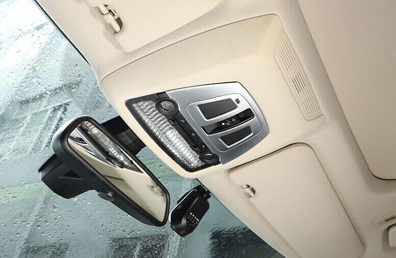 1P Matt Silver Inner Front Reading Light Cover Trim Fit for BMW 5 Series 2011-16