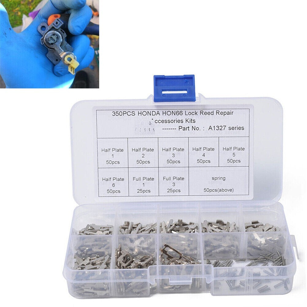 For Car Lock Reed Lock Plate Auto key lock Repair Accessories 350PCS/Boxed