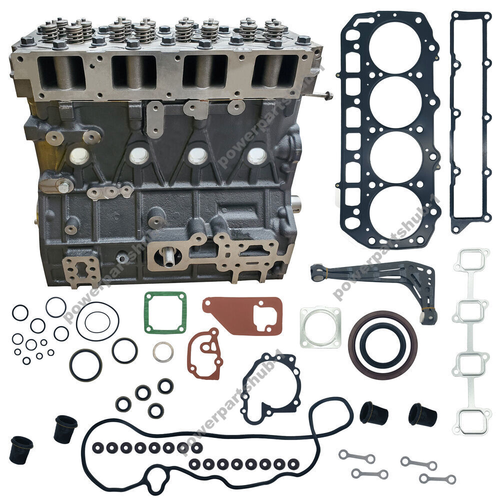 Cylinder Block AssemblyGasket for Yanmar 4TNV98 4TNV98-YTBL 4TNV98T Engine