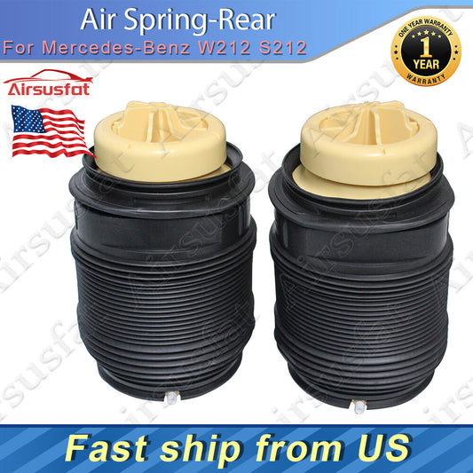 Pair for Mercedes E-Class CLS W212 S212 E250 09-16 Rear LR Air Spring Bags US
