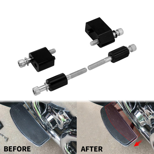 1-1/4'' Driver FloorBoard Spacer Extension Kit Fit for Harley Touring 2009-2023