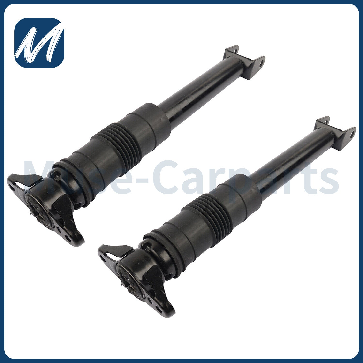 Pair Front Shock Absorber Strut Assys For 2010-2016 for Cadillac SRX w/ Electric
