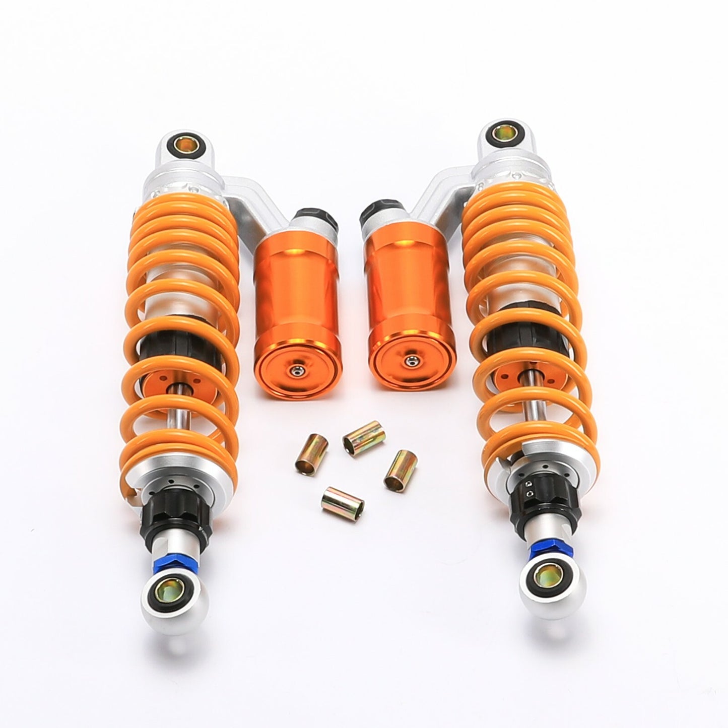 12 3/4-inch 325mm eye-to-eye rear air suspension for motorcycles, off-road bikes, all-terrain vehicles, and four-wheelers.