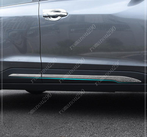 Stainless Chrome Side Door Body Molding Cover Trim for Nissan Kicks 2017-2021