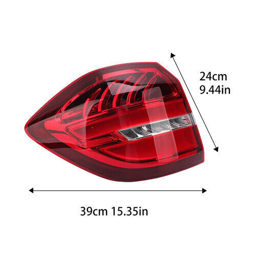 Für for Mercedes-Benz GLS X166 2017-2019 Hinten Außen Links Rücklicht Heckleuchte