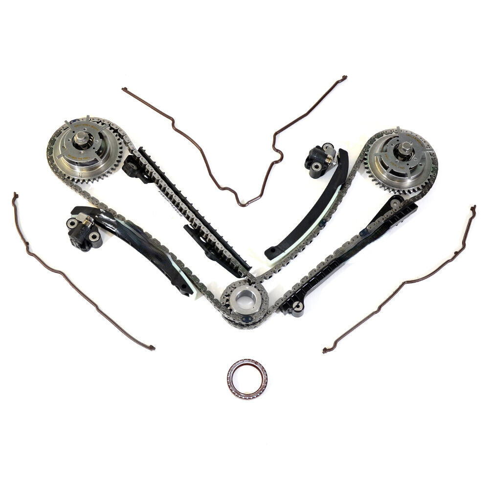for Ford 5.4L 3V Camshaft Phaser Sprocket, Timing Tensioner, Guide Chain Set