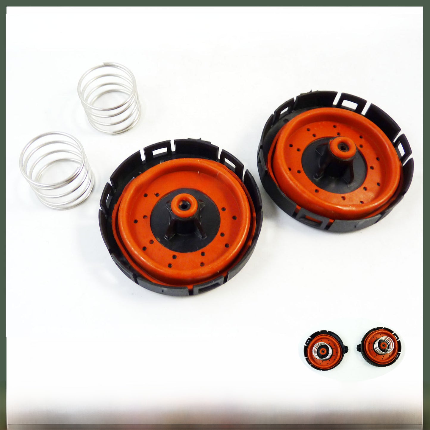 for BMW 14506018001 2X Crankcase Pressure Vent Regulating PCV Valve Repair Kit