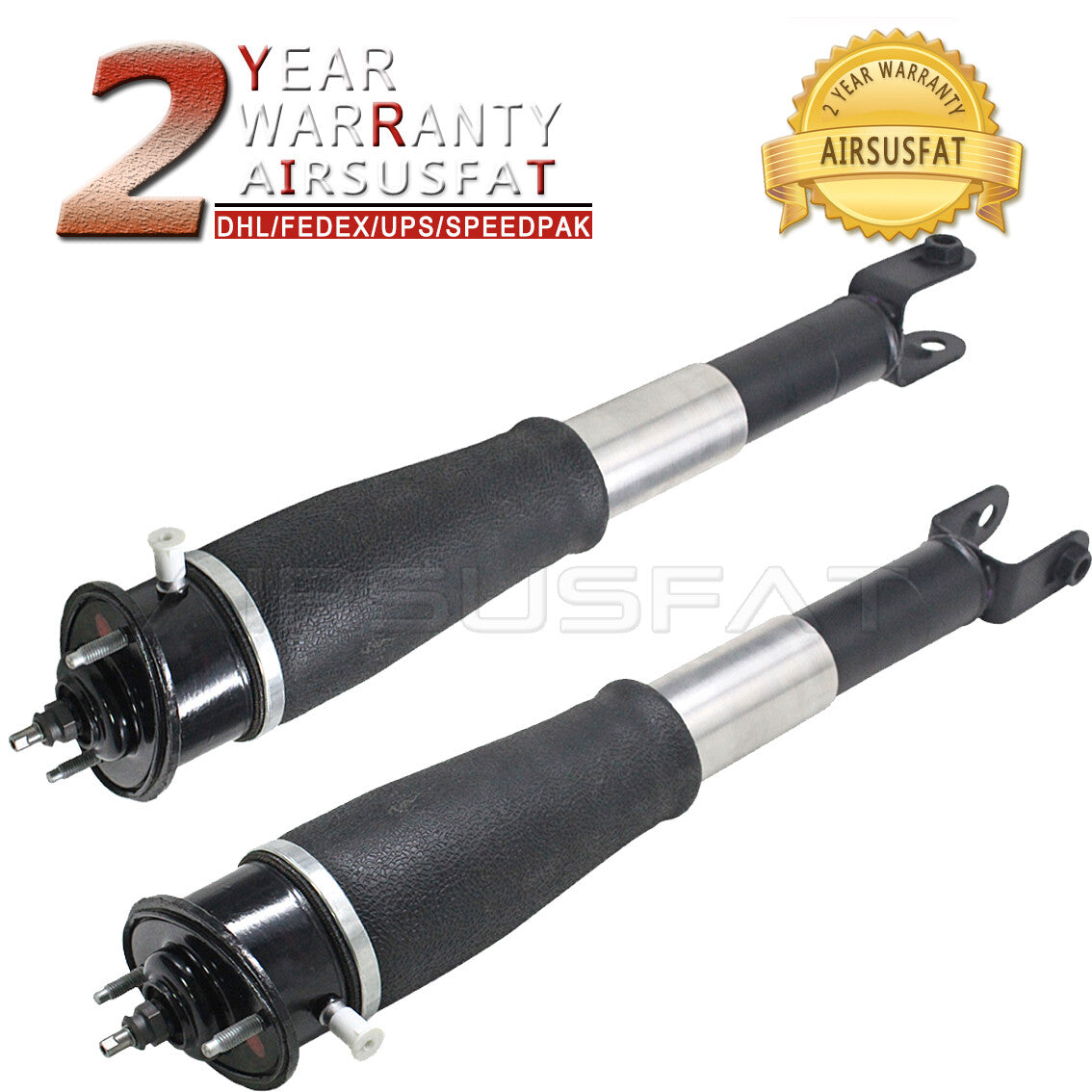 2x Rear Left Right Air Suspension Shock Struts for Cadillac STS SLS 2005-2011