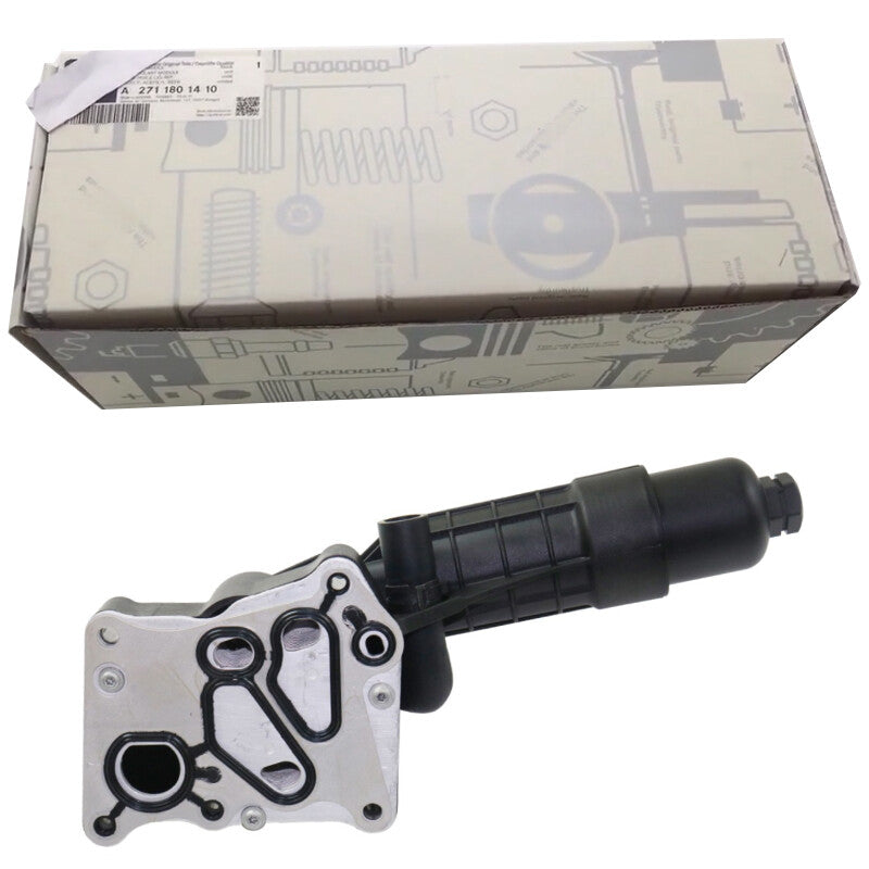 Oil Cooler Kit for Benz E200 220 250 W271 Engine Oil Filter Lubrication Module