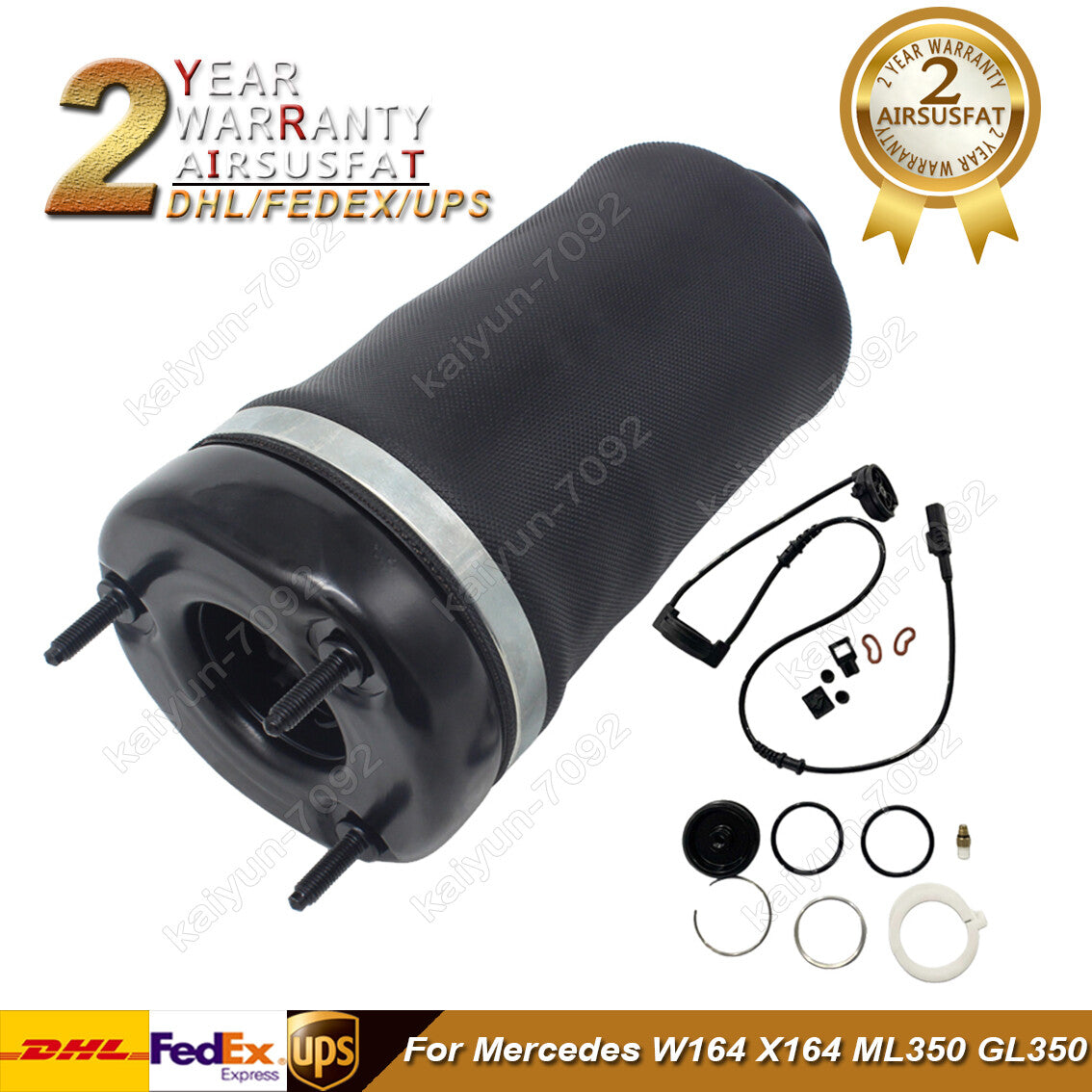Front Air Spring Bags Assembly for Mercedes W164 ML350 GL450 GL550 ML320 GL350