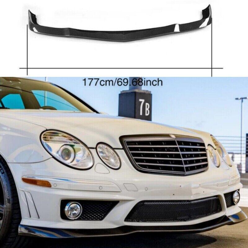 Suitable for 06-09 for Mercedes-Benz W211 E63 AMG DRY carbon fiber front bumper lip pot