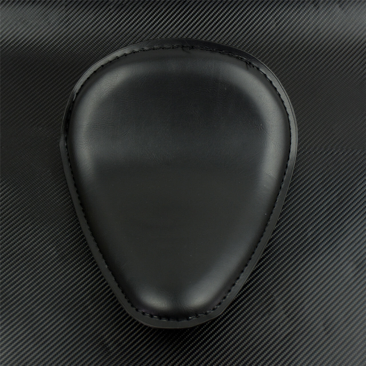 Motorcycle Black Solo Driver Leather for Seat Fit for Harley for Yamaha Chopper Bobber