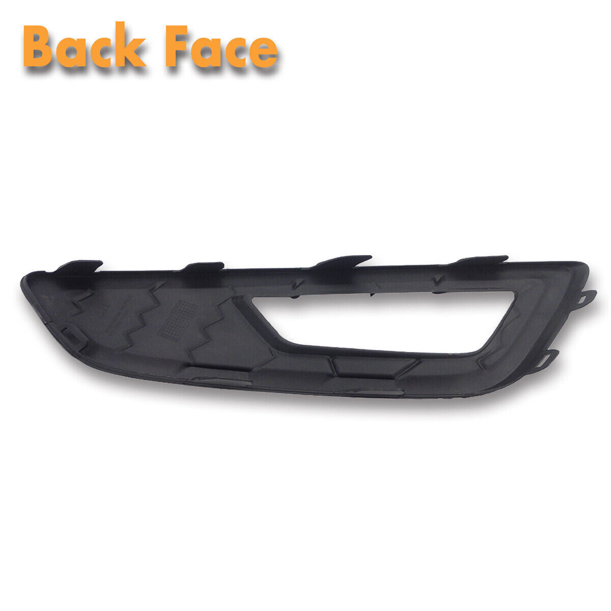 1Pcs Fog Light Lamp Cover Bezel Black Right Fit for Ford Focus Sport 2015 2016