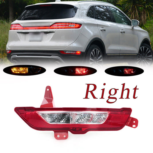 Right for Lincoln MKC 2015-2019 Rear Reflector Light Fog Brake Turn Signal Lamp