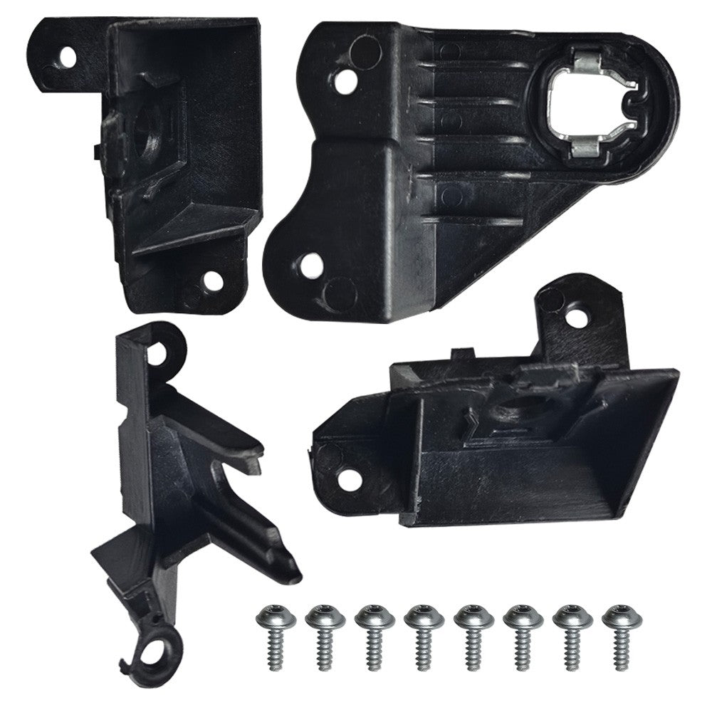 Front Right Side Headlight Repair Kit Black for X1 F48 2014-2019 /X2 F39 2016-19