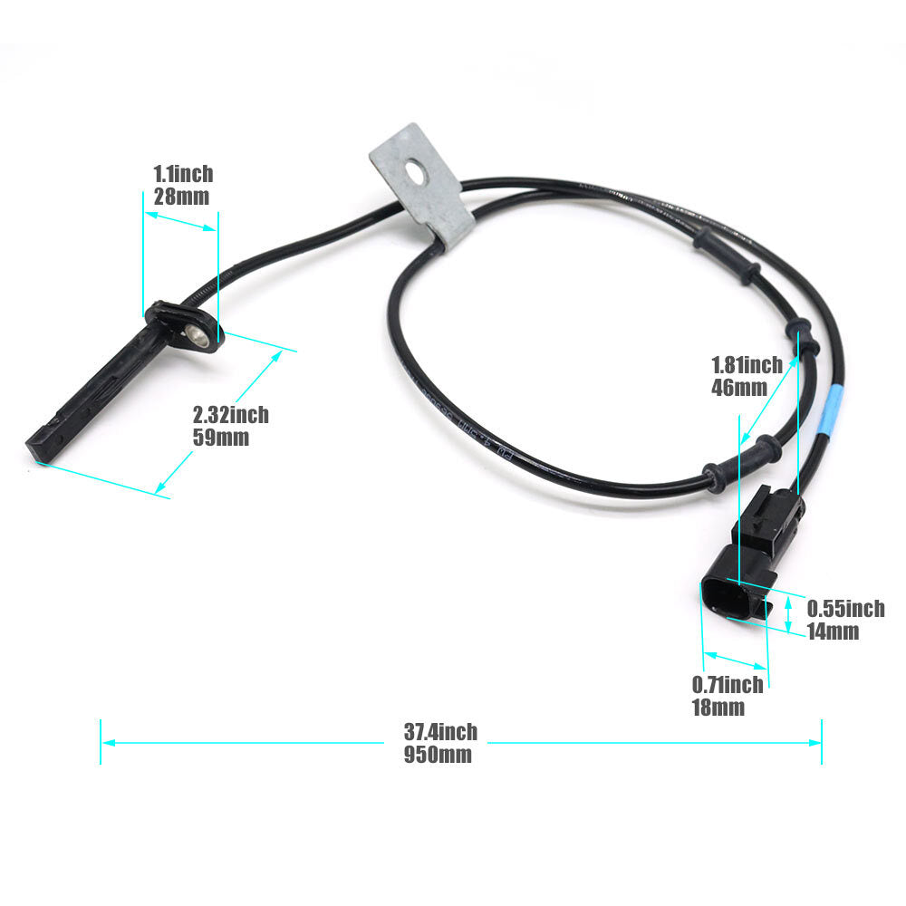 20811371 new Front Right ABS Wheel Speed Sensor for Chevrolet Equinox for GMC Terrain (USA)
