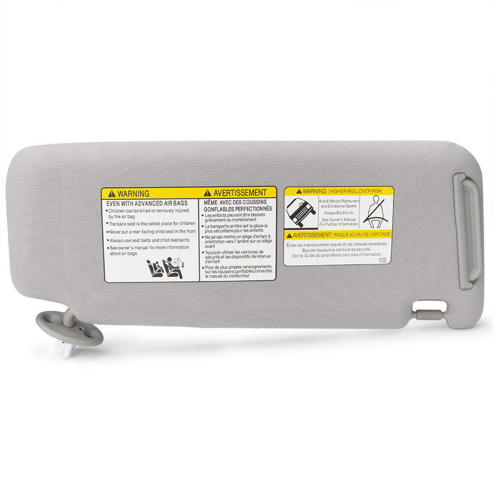 Suitable for LEFT SUN VISOR Grey Side 10-2022 4RUNNER for Toyota 74320-35A91-B1