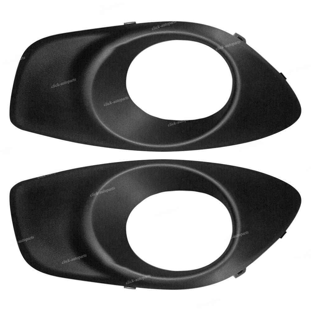 2x Unpainted Fit for Hyundai Santa Fe 2010-2012 Left+Right Fog Light Lamp Cover