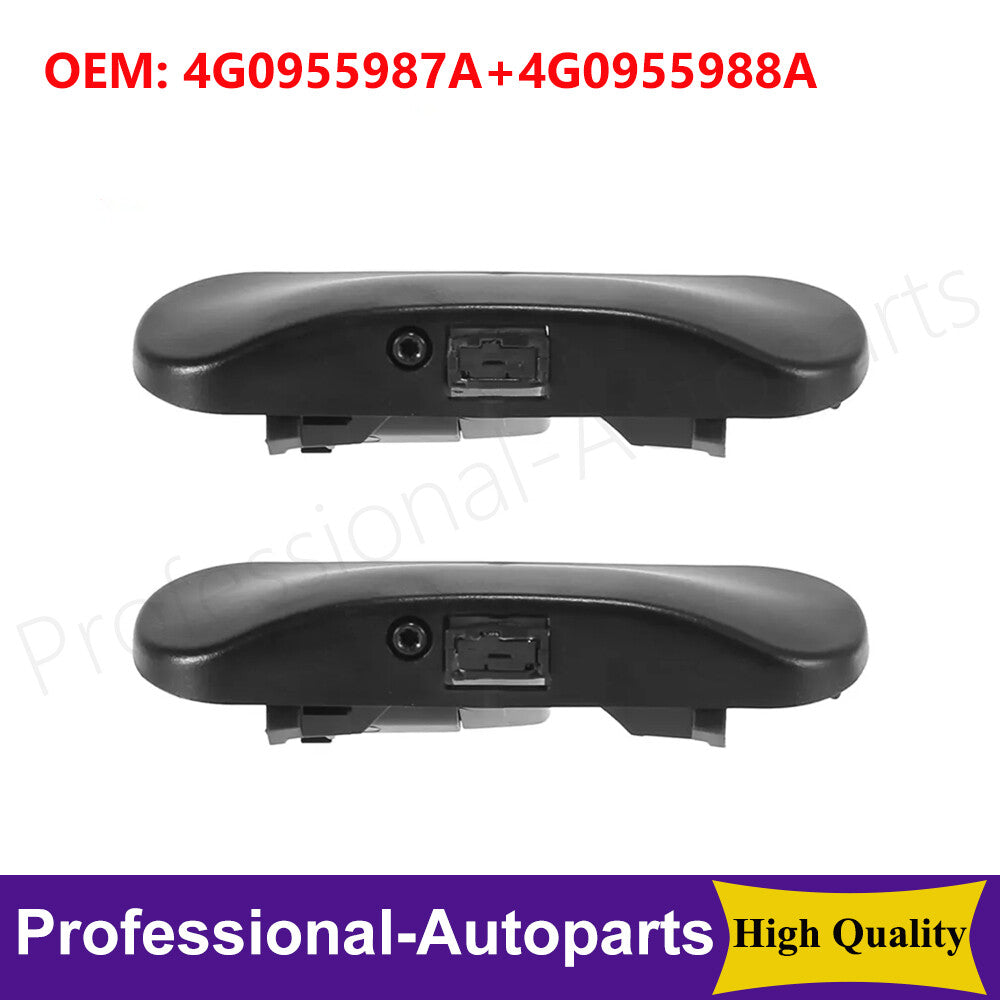 1 pair of windshield washer nozzles spray suitable for Audi A6, C7, Allroad, S6, RS6