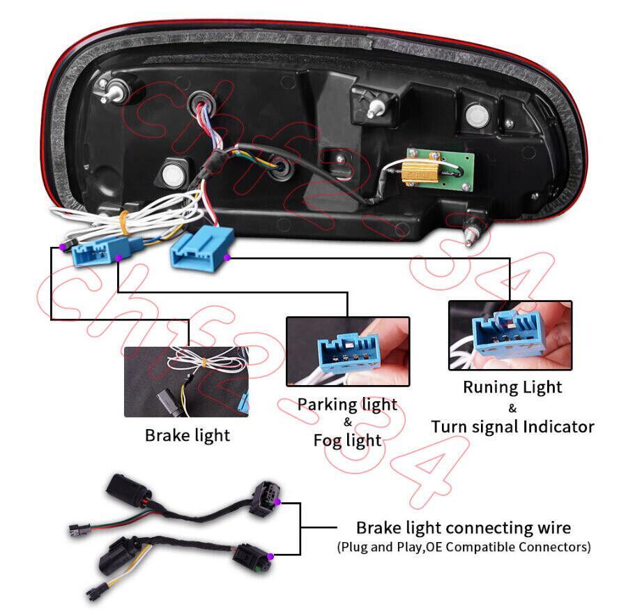 Fit for Mini Cooper Clubman F54 2015-20 LED Rear Lamps Taillights Dynamic Signal