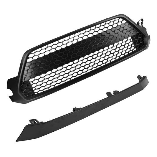 Front Bumper Upper Lower Grille For 2020 2021 for Toyota for Corolla SE XSE 2PCS