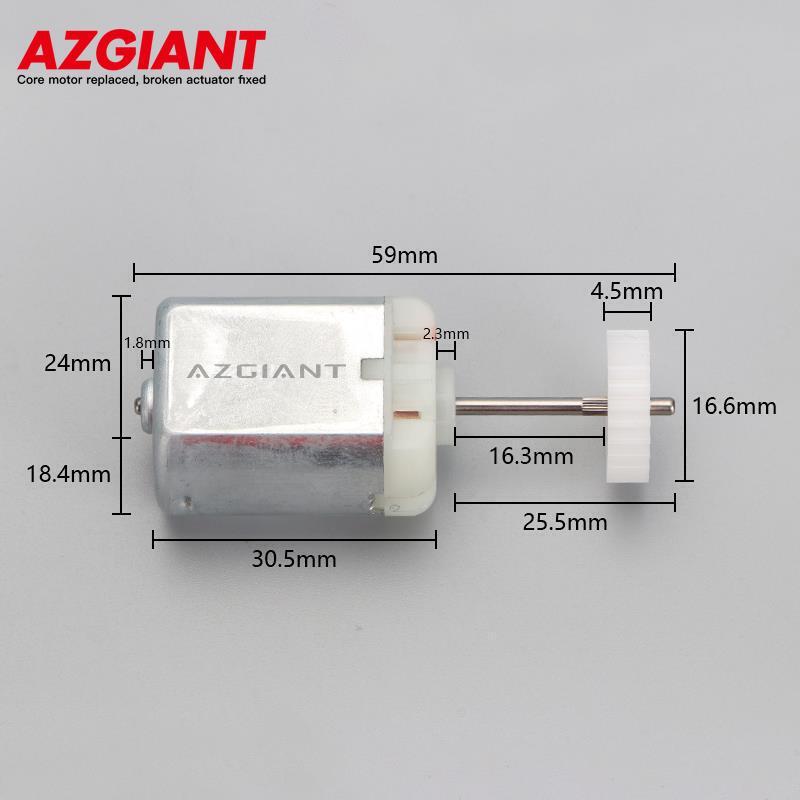 25-tooth automotive door lock actuator motor replacement part for 1996-2001 for Peugeot 406 MK1