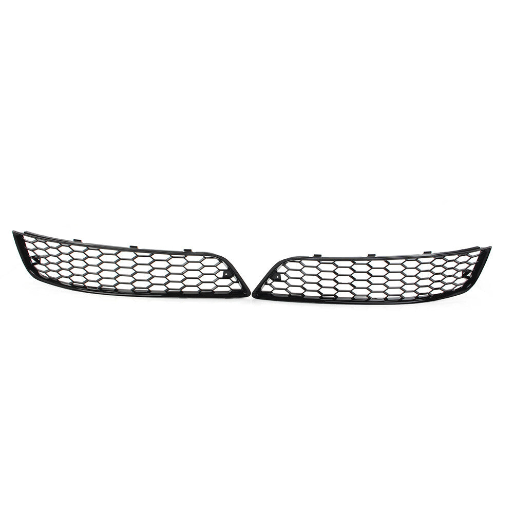 2-piece front bumper honeycomb fog light grille covers for Audi A3 8P 2009-2013 2012