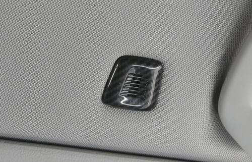 Interior Roof ABS Carbon Fibre Cover Trim Microphone for BMW 4-Series 2021-2023