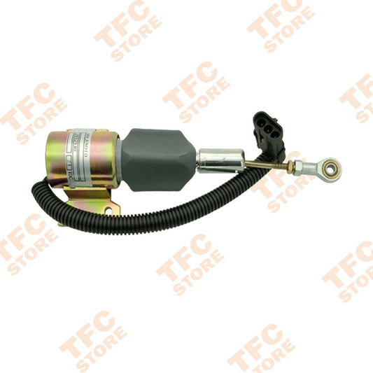 New 3932530 Diesel Engine Shut Off Solenoid 24V SA-4756-24 6BT Excavator