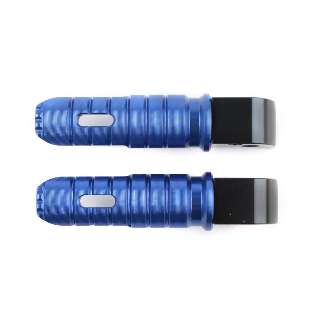 Motorcycle Rear Footpegs Pedal Pads Fit for YAMAHA MT-10 MT-09 MT-07 YZF-R6 R1 Blue