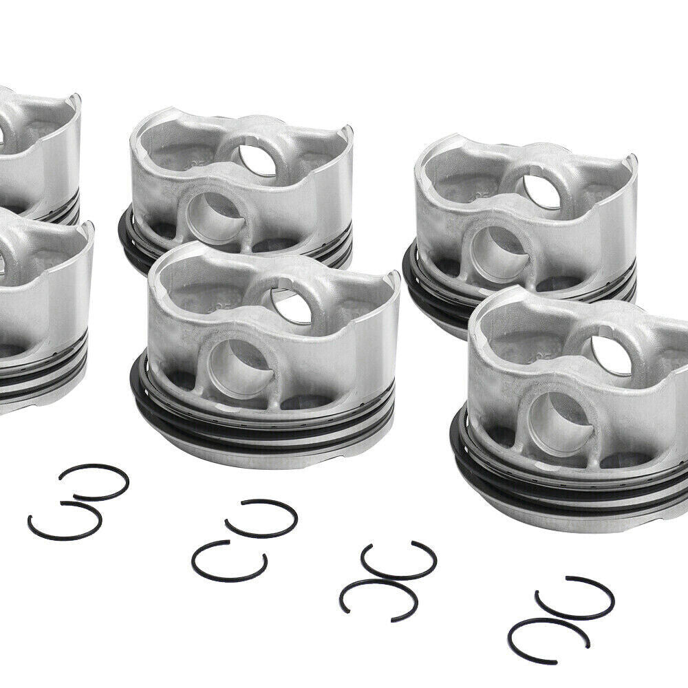 N63 Engine ¦µ89.00mm Pistons  Rings Set for BMW 550i 750i F01 F02 F07 F10 22mm