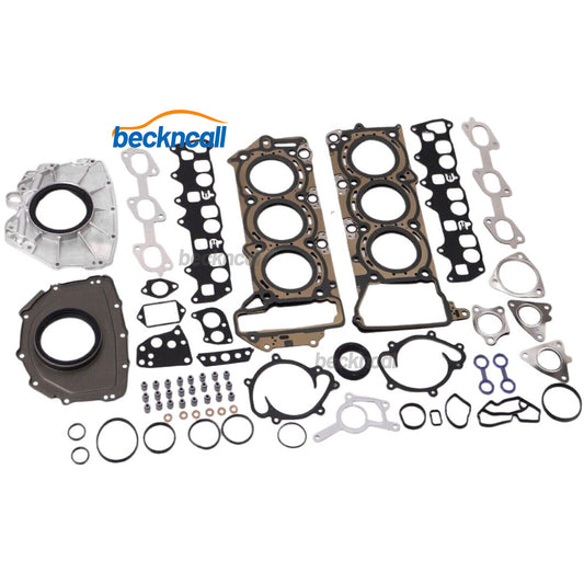 3.0T Engine Gaskets Seals Kit for Mercedes-Benz E350 C350 CDI OM642 BlueTech
