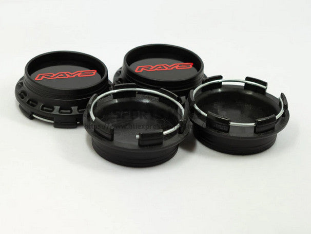 4x67mm light logo badge wheel center cap hub cap rim cap badge black red